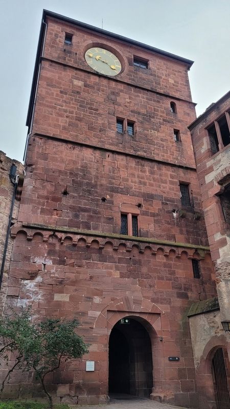 The inside view of the Gate Tower and Marker. Click for full size. The inside view of the Gate Tower and Marker image. Click for full size.