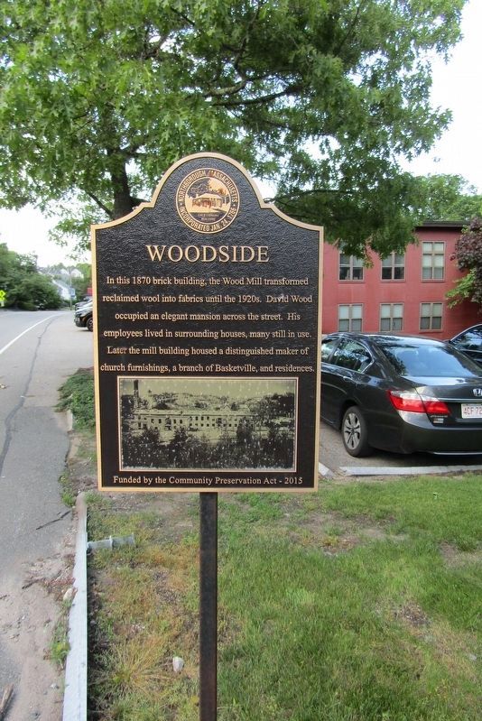 Woodside Marker. Click for full size. Woodside Marker image. Click for full size.