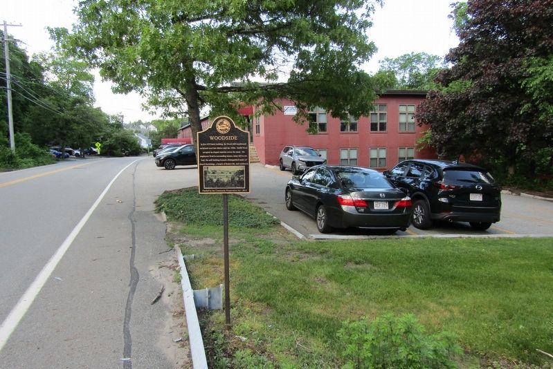 Woodside Marker. Click for full size. Woodside Marker image. Click for full size.