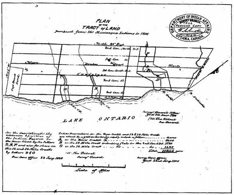 Treaty 14, 1806 (the Missisauga Purchase). Click for full size. Treaty 14, 1806 (the Missisauga Purchase) image. Click for full size.