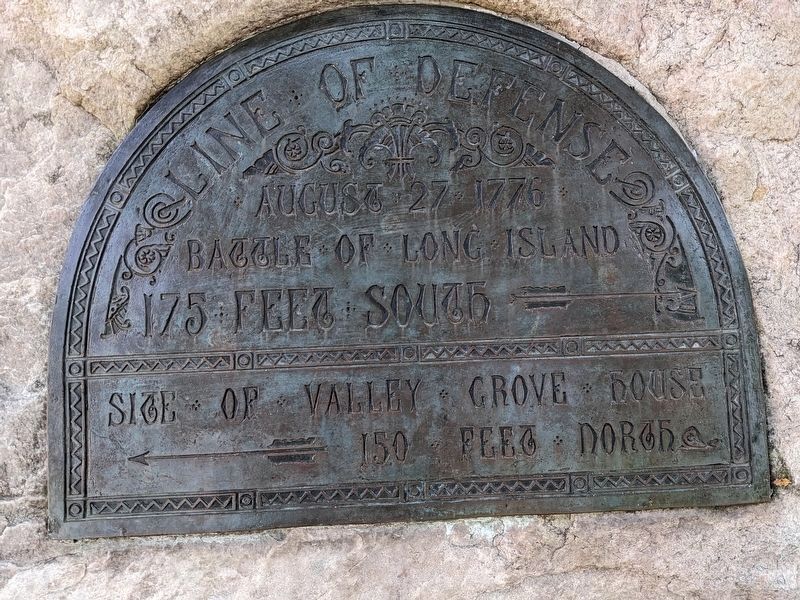 Line of Defense Marker. Click for full size. Line of Defense Marker image. Click for full size.