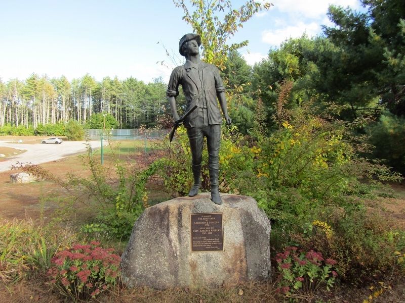 The Minutemen of Lexington & Concord Marker. Click for full size. The Minutemen of Lexington & Concord Marker image. Click for full size.