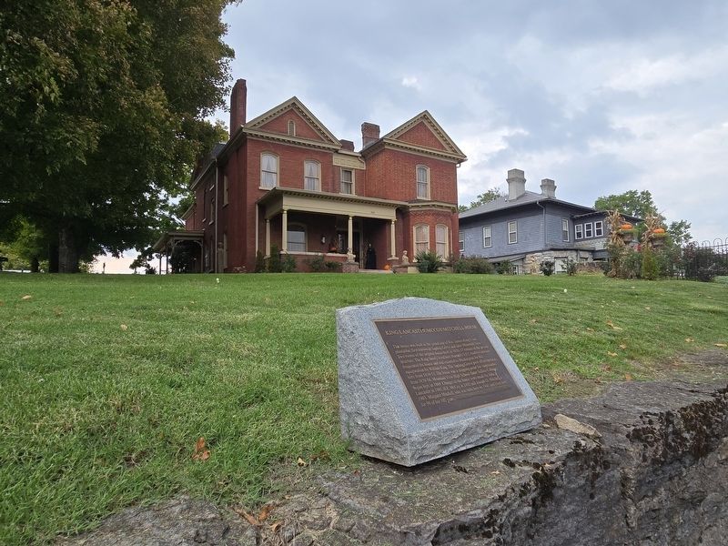 King/ Lancaster/ McCoy/ Mitchell House Marker. House is in the background. Click for full size. King/ Lancaster/ McCoy/ Mitchell House Marker. House is in the background image. Click for full size.