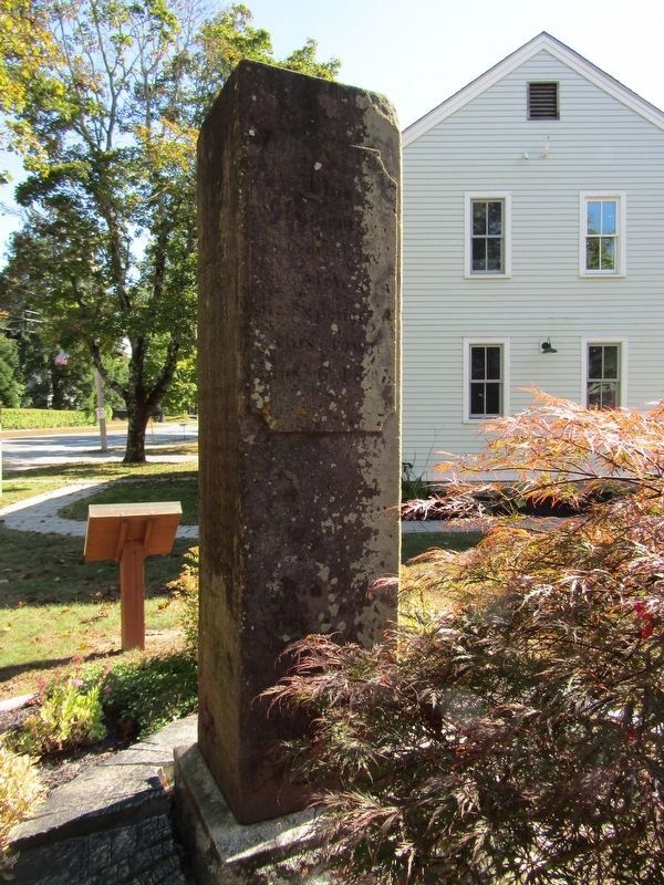 Red Stone Monument Marker. Click for full size. Red Stone Monument Marker image. Click for full size.