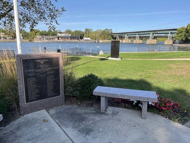 Chuck Cooper memorial. Click for full size. Chuck Cooper memorial image. Click for full size.