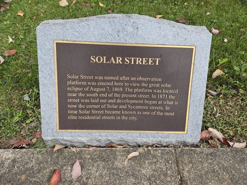 Solar Street Marker. Click for full size. Solar Street Marker image. Click for full size.
