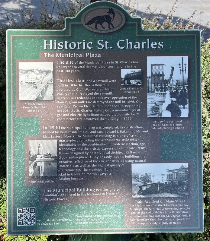 Historic St. Charles Marker. Click for full size. Historic St. Charles Marker image. Click for full size.