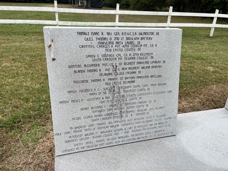 Delaware Confederate War Memorial image. Click for full size.