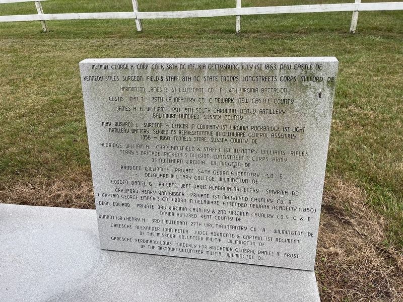 Delaware Confederate War Memorial image. Click for full size.