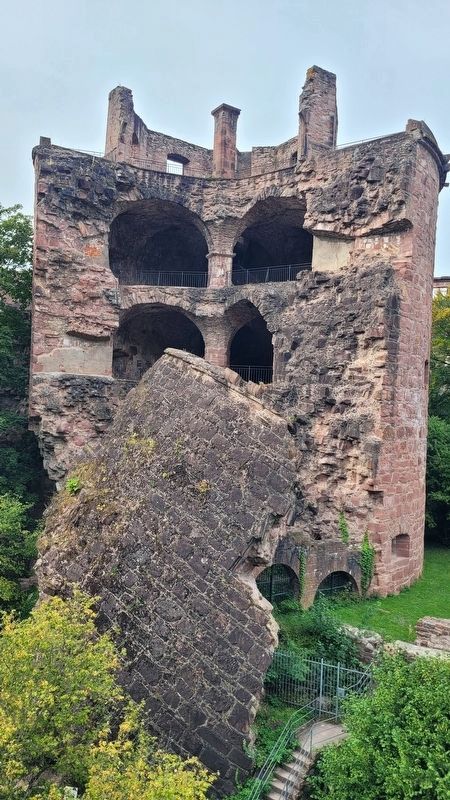 The Blown up Tower/Gunpowder Tower. Click for full size. The Blown up Tower/Gunpowder Tower image. Click for full size.