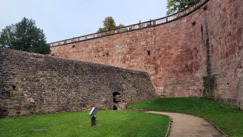 The backside of the Water Casemate structure. Click for full size. The backside of the Water Casemate structure image. Click for full size.
