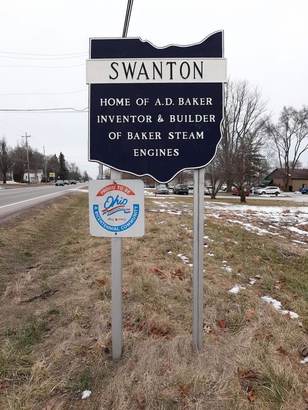Swanton Marker. Click for full size. Swanton Marker image. Click for full size.