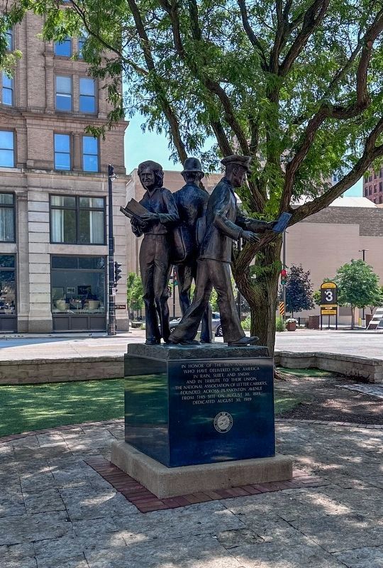 Letter Carriers' Monument. Click for full size. Letter Carriers' Monument image. Click for full size.