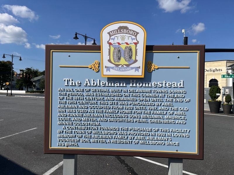 The Ableman Homestead Marker. Click for full size. The Ableman Homestead Marker image. Click for full size.