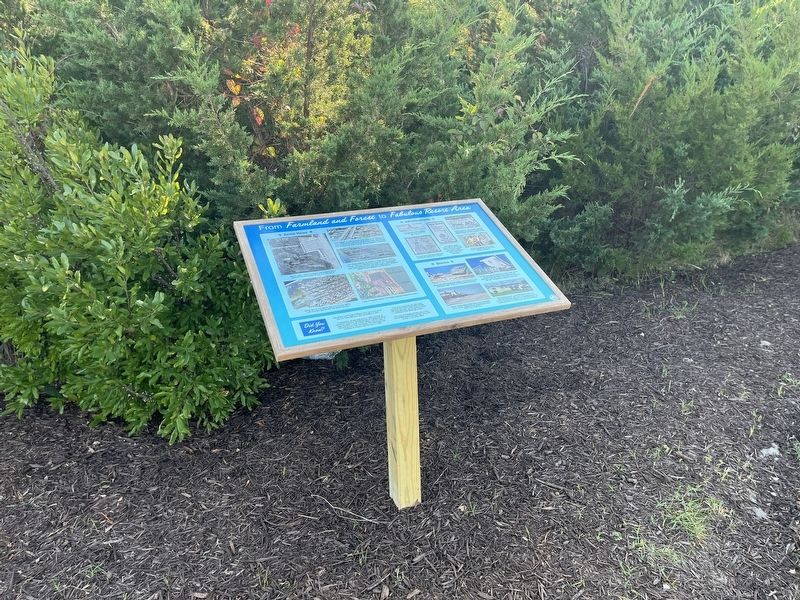 From Farmland and Forest to Fabulous Resort Area Marker. Click for full size. From Farmland and Forest to Fabulous Resort Area Marker image. Click for full size.