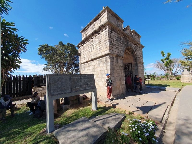 Rova of Antananarivo Marker. Click for full size. Rova of Antananarivo Marker image. Click for full size.