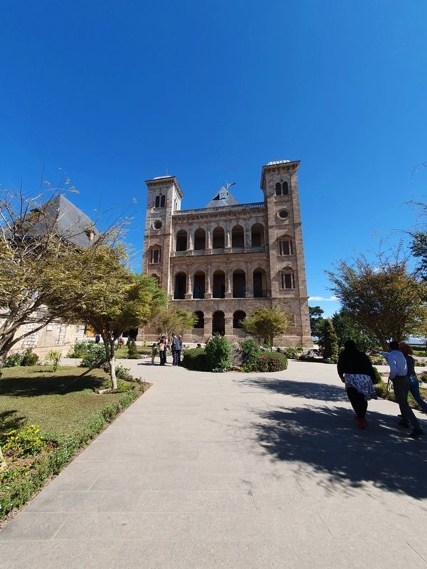 The Queen's Palace at the Rova of Antananarivo. Click for full size. The Queen's Palace at the Rova of Antananarivo image. Click for full size.