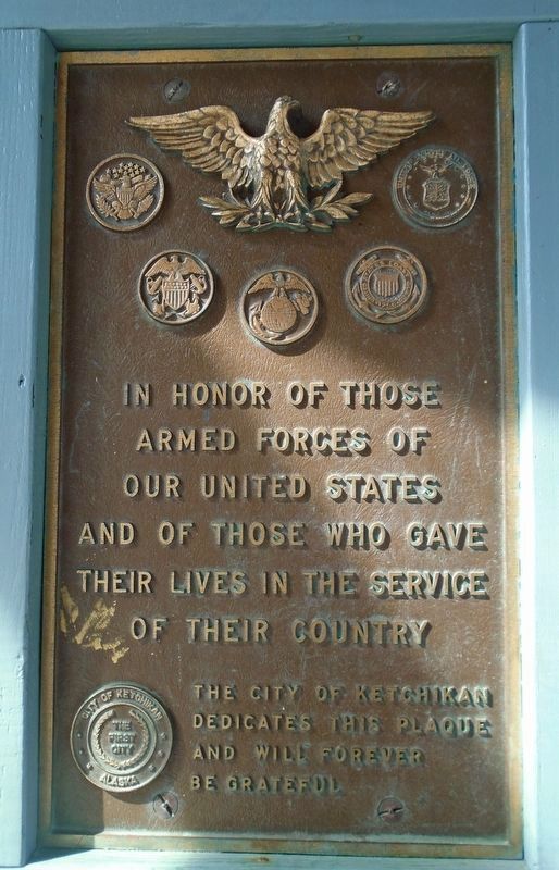 Veterans Memorial Marker. Click for full size. Veterans Memorial Marker image. Click for full size.