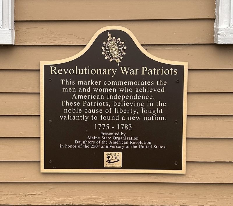 Revolutionary War Patriots Marker image. Click for full size.