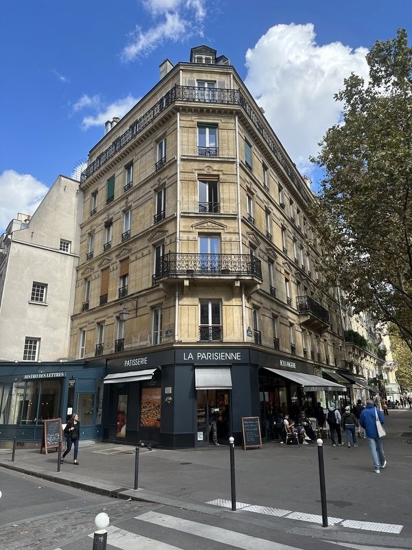 Guy Basseau Marker - wide view. Click for full size. Guy Basseau Marker - wide view image. Click for full size.