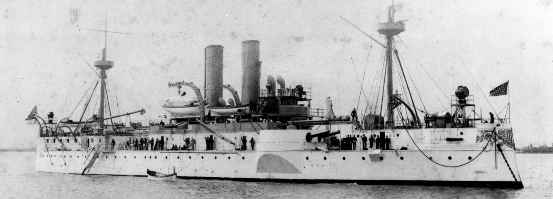 U.S.S. Maine. Click for more information. U.S.S. Maine image. Click for more information.