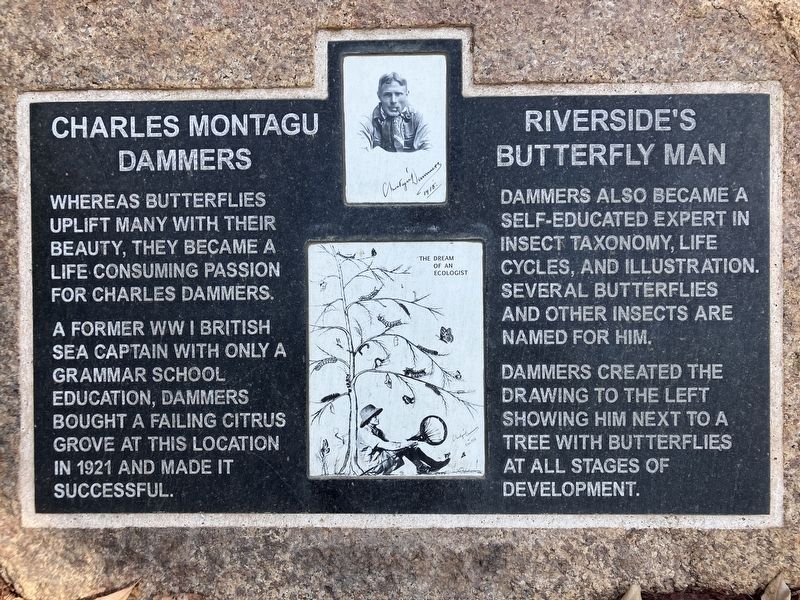 Charles Montagu Dammers Marker image. Click for full size.