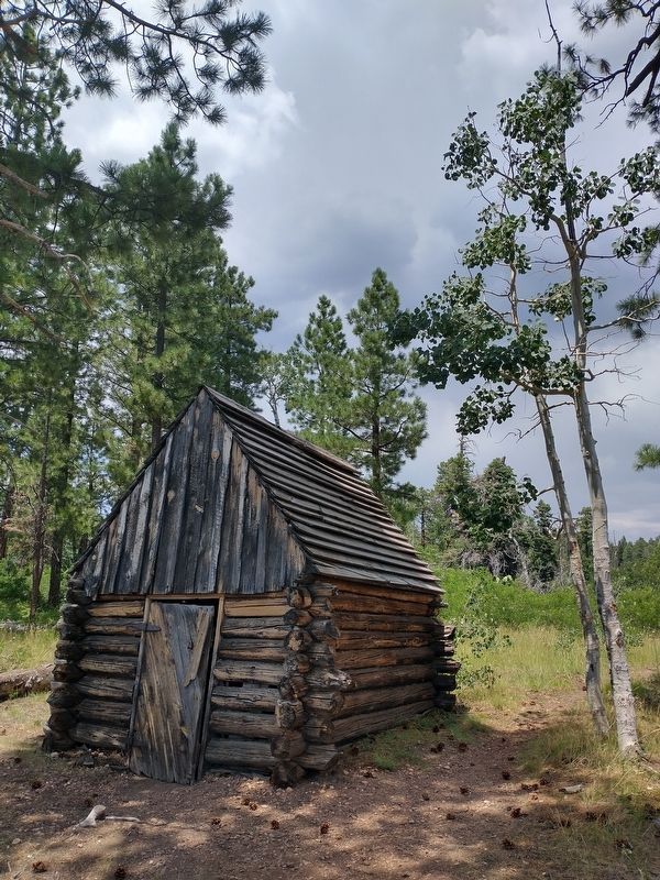 Salt Cabin at Greenland Lake image. Click for full size.