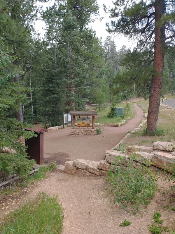 North Kaibab Trail Marker image. Click for full size.