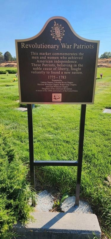 Daughters of the American Revolution Marker. Click for full size. Daughters of the American Revolution Marker image. Click for full size.