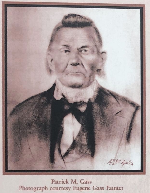 Patrick M. Gass (1771-1870). Click for full size. Patrick M. Gass (1771-1870) image. Click for full size.