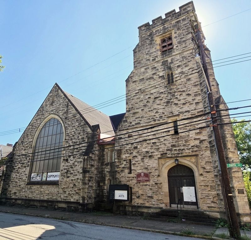 Mulberry Presbyterian Church and Marker. Click for full size. Mulberry Presbyterian Church and Marker image. Click for full size.