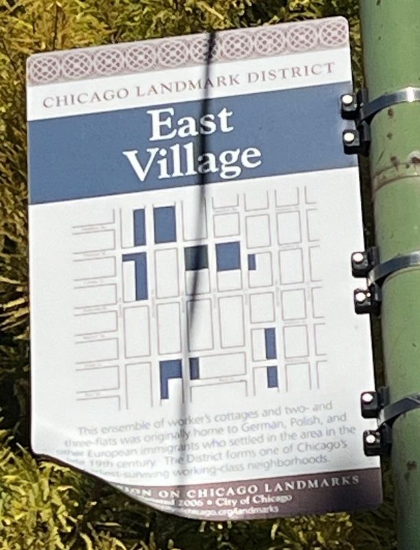 East Village Marker image. Click for full size.