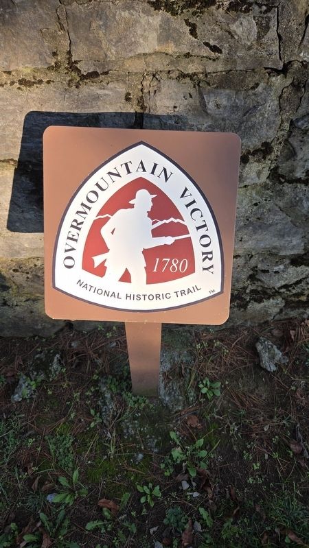 Overmountain Victory National Historic Trail marker image. Click for full size.