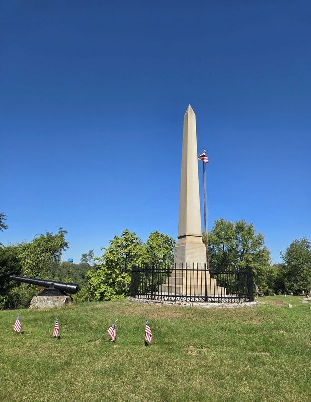 Major A. M. Harper Post 181 Monument. Click for full size. Major A. M. Harper Post 181 Monument image. Click for full size.