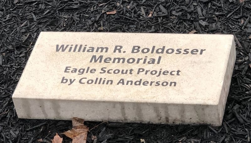 Eagle Scout Project stone. Click for full size. Eagle Scout Project stone image. Click for full size.