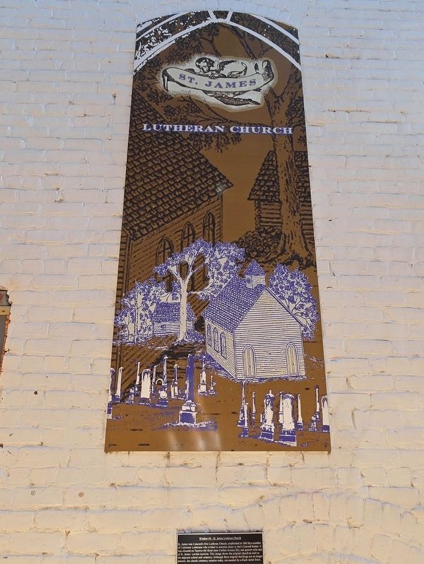 St. James Lutheran Church Window image. Click for full size.