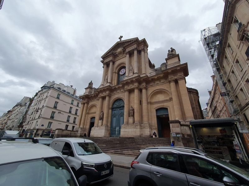 Eglise Saint-Roch / Saint Roch Church Marker image. Click for full size.