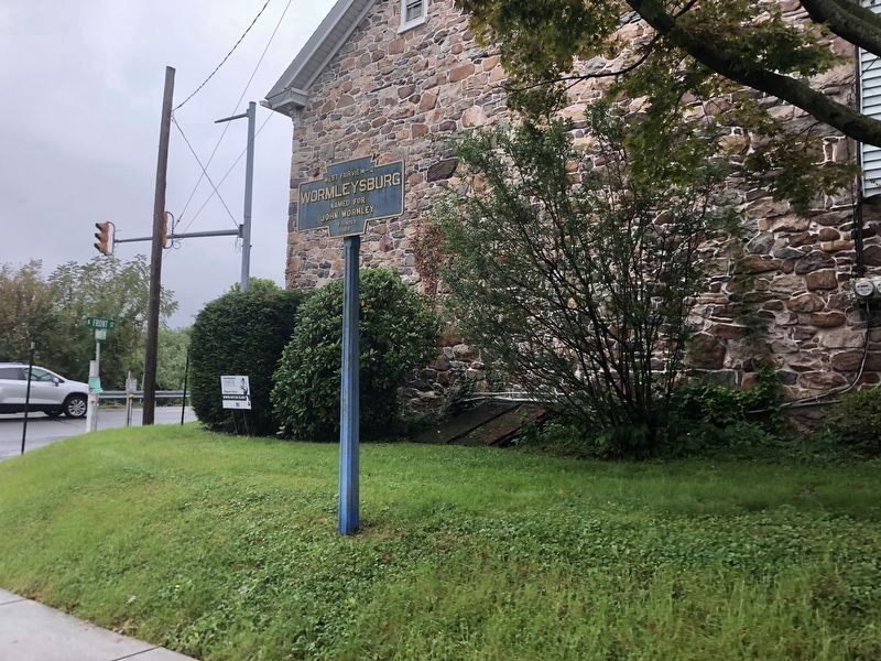 Wormleysburg Marker. Click for full size. Wormleysburg Marker image. Click for full size.
