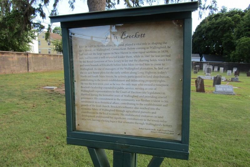 John Breckett Marker. Click for full size. John Breckett Marker image. Click for full size.