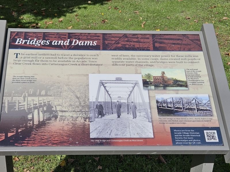 Bridges and Dams Marker image. Click for full size.