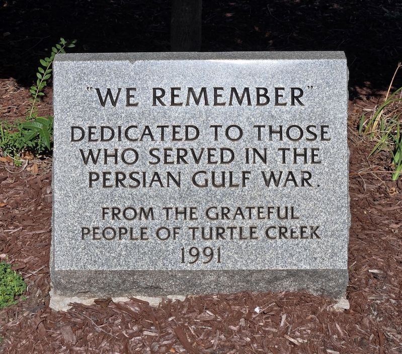 We Remember Marker image. Click for full size.