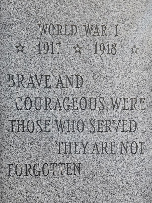 Turtle Creek Veterans Memorial image. Click for full size.