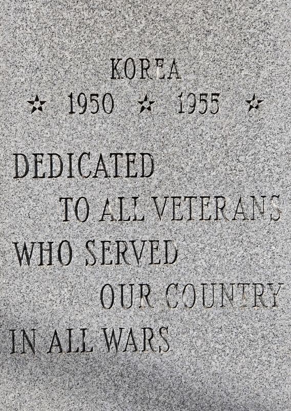 Turtle Creek Veterans Memorial image. Click for full size.