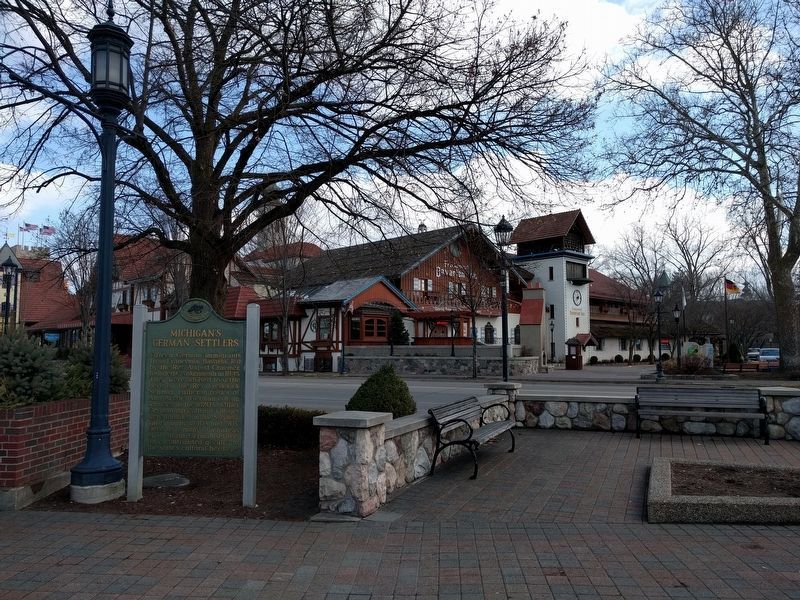 Michigan's German Settlers Marker image. Click for full size.
