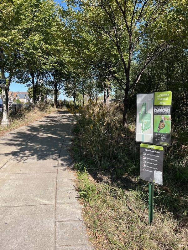La Villita Natural Area Marker image. Click for full size.