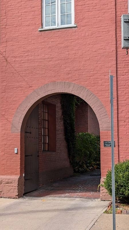 John Glen House 1740 Marker. Click for full size. John Glen House 1740 Marker image. Click for full size.