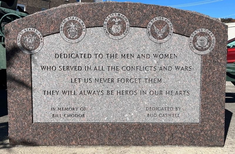 Veterans Memorial Marker image. Click for full size.