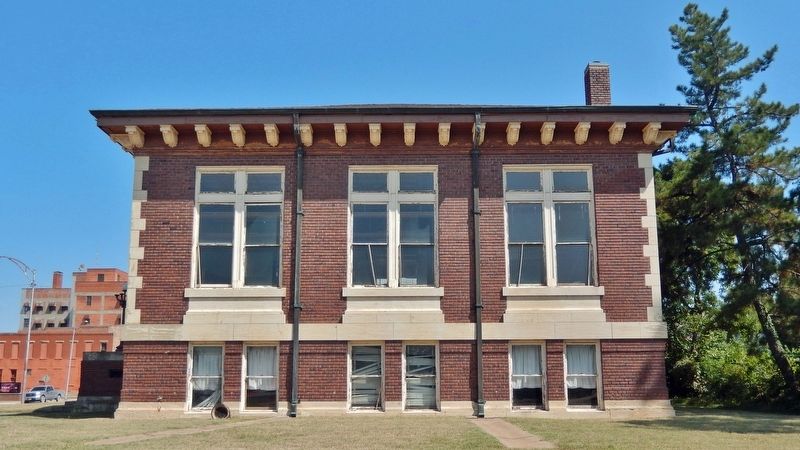 Carnegie Public Library (<i>west elevation</i>) image. Click for full size.