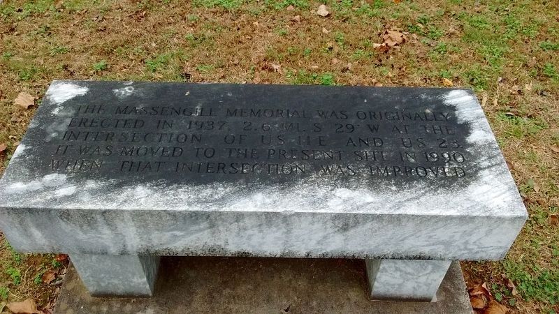 Henry Massengill Marker. Click for full size. Henry Massengill Marker image. Click for full size.
