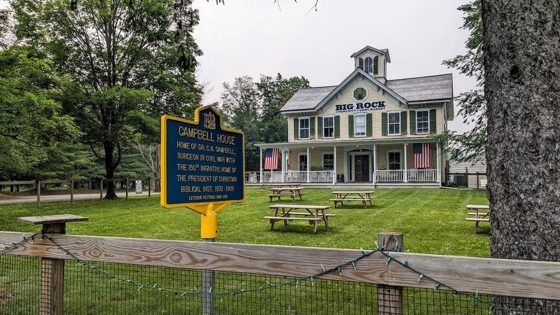Campbell House Marker. Click for full size. Campbell House Marker image. Click for full size.